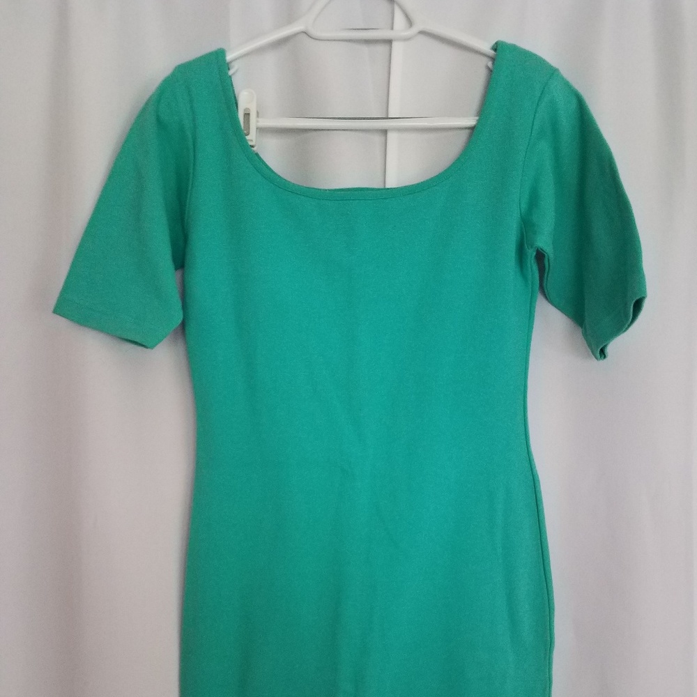 Green dress